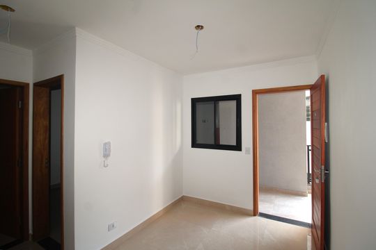 Sala / Cozinha de apartamento à venda com 2 quartos, 40m² em Jardim São Paulo, São Paulo