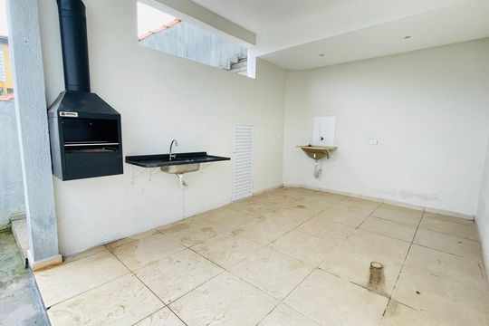 Churrasqueira de casa para alugar com 3 quartos, 97m² em Aguassai, Cotia