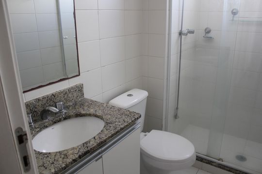 Banheiro de apartamento à venda com 3 quartos, 109m² em Jardim Arpoador, São Paulo