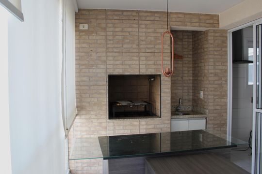 Varanda gourmet de apartamento à venda com 3 quartos, 109m² em Jardim Arpoador, São Paulo