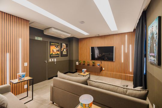 Cinema de kitnet/studio para alugar com 1 quarto, 24m² em Pinheiros, São Paulo