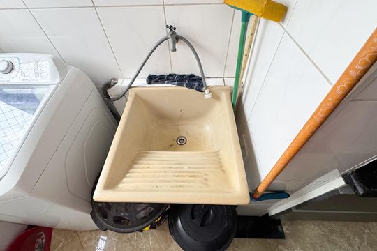 Área de Serviço de apartamento à venda com 2 quartos, 49m² em Vila Goncalves, São Bernardo do Campo