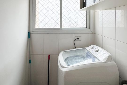 Área de Serviço de apartamento à venda com 2 quartos, 49m² em Vila Goncalves, São Bernardo do Campo