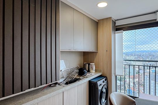 Cozinha de apartamento para alugar com 3 quartos, 60m² em Belenzinho, São Paulo