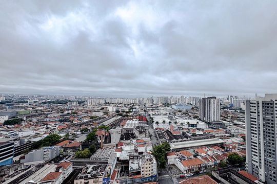Vista da Suíte  de apartamento para alugar com 3 quartos, 60m² em Belenzinho, São Paulo