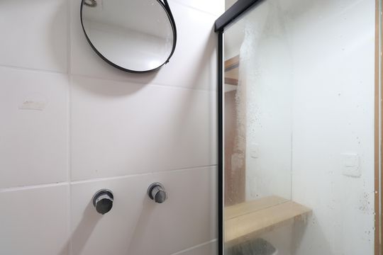 Banheiro  de apartamento para alugar com 2 quartos, 38m² em Lapa, São Paulo