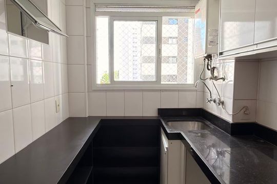 Área de serviço de apartamento à venda com 3 quartos, 77m² em Campestre, Santo André