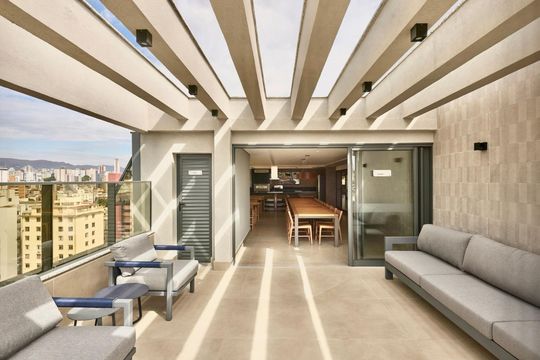 Área comum - Espaço Gourmet  de apartamento à venda com 2 quartos, 63m² em Cidade Nova, Belo Horizonte
