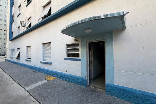 Área comum de kitnet/studio para alugar com 1 quarto, 29m² em Embaré, Santos