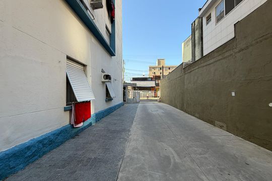 Área comum de kitnet/studio para alugar com 1 quarto, 29m² em Embaré, Santos