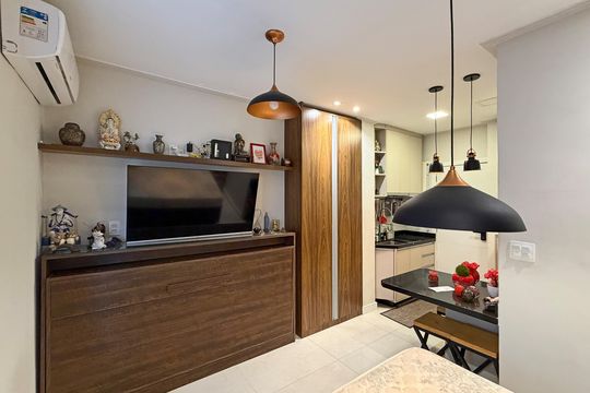 Kitnet/Studio para alugar com 1 quarto, 29m² em Embaré, Santos