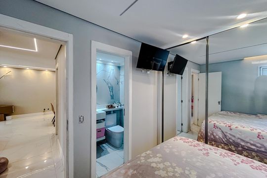 Quarto 1 - Suíte de apartamento à venda com 2 quartos, 67m² em Guaiauna, São Paulo