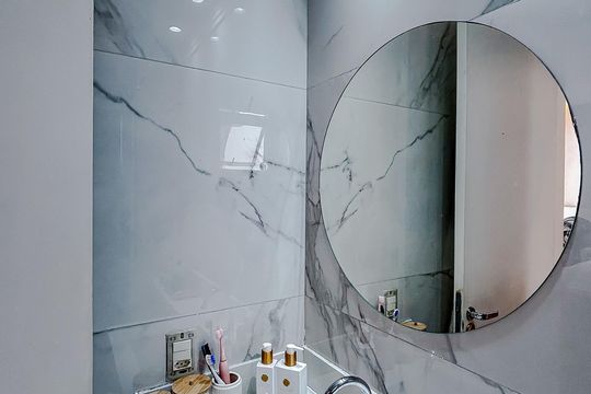 Banheiro da Suíte de apartamento à venda com 2 quartos, 67m² em Guaiauna, São Paulo