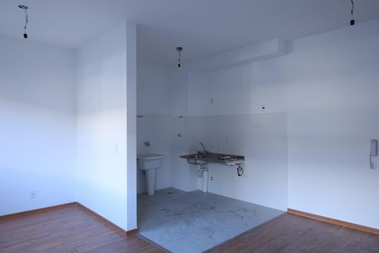 Sala de apartamento para alugar com 1 quarto, 37m² em Jardim Norma, São Paulo
