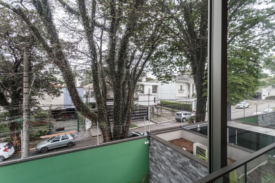 Vista de casa de condomínio à venda com 4 quartos, 647m² em Indianópolis, São Paulo
