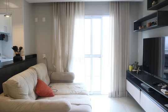 Sala de apartamento para alugar com 2 quartos, 62m² em Lapa, São Paulo