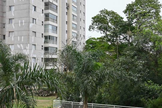 Vista da Suíte de apartamento à venda com 3 quartos, 126m² em Vila Sonia do Taboao, Taboão da Serra