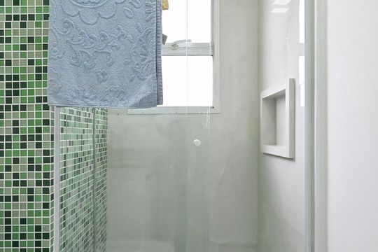 Banheiro de apartamento à venda com 3 quartos, 126m² em Vila Sonia do Taboao, Taboão da Serra