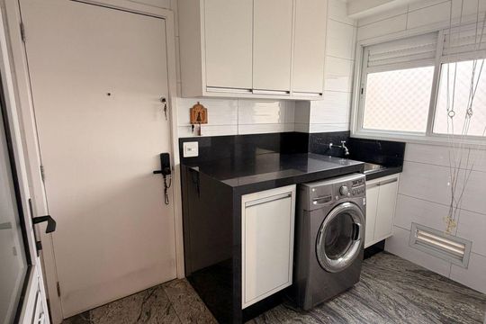Área de serviço de apartamento para alugar com 3 quartos, 178m² em Mooca, São Paulo