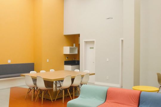 Área comum de apartamento para alugar com 3 quartos, 155m² em Vila Sofia, São Paulo