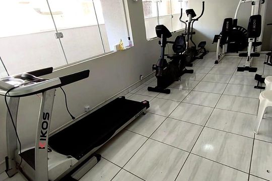 Área externa de apartamento para alugar com 1 quarto, 46m² em Centro, Curitiba