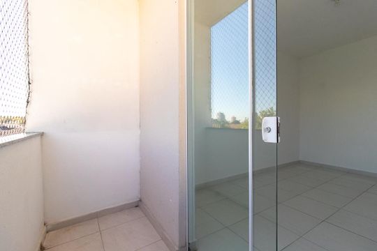 Sacada de apartamento para alugar com 2 quartos, 60m² em Pedro Moro, São José dos Pinhais