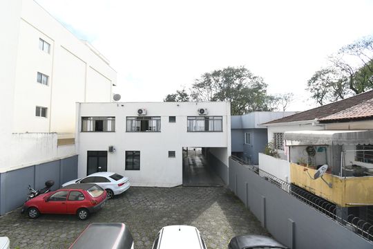 Vista da Sala de apartamento à venda com 3 quartos, 61m² em Bacacheri, Curitiba