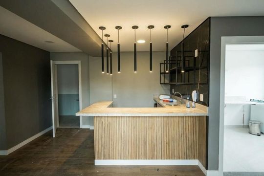 Área de Lazer de apartamento à venda com 2 quartos, 47m² em Campestre, Santo André