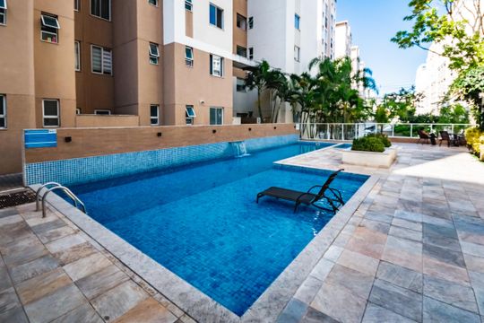 Área comum - Piscina de apartamento à venda com 2 quartos, 56m² em Planalto, Belo Horizonte