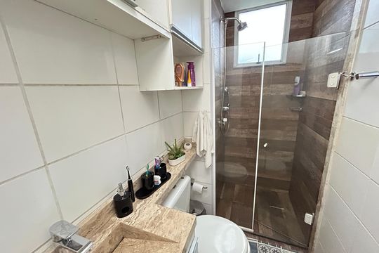 Banheiro de apartamento para alugar com 2 quartos, 70m² em Madureira, Rio de Janeiro