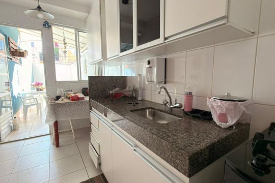 cozinha de apartamento à venda com 3 quartos, 94m² em Carlos Prates, Belo Horizonte