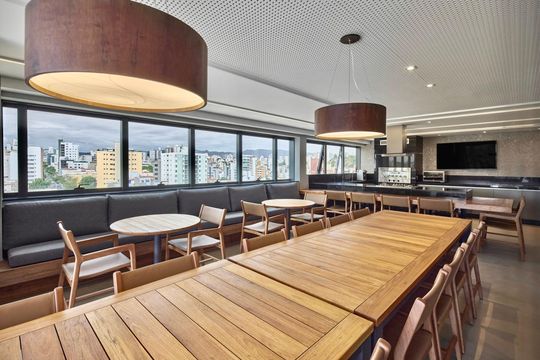 Área comum - Espaço Gourmet  de apartamento à venda com 2 quartos, 68m² em Cidade Nova, Belo Horizonte