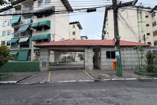 Fachada de apartamento à venda com 2 quartos, 48m² em Taquara, Rio de Janeiro