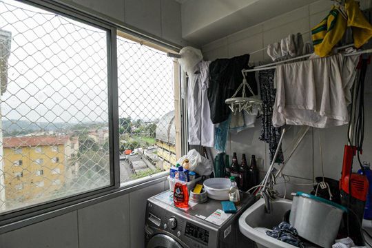 Área de Serviço de apartamento para alugar com 2 quartos, 52m² em Vila Pirituba, São Paulo