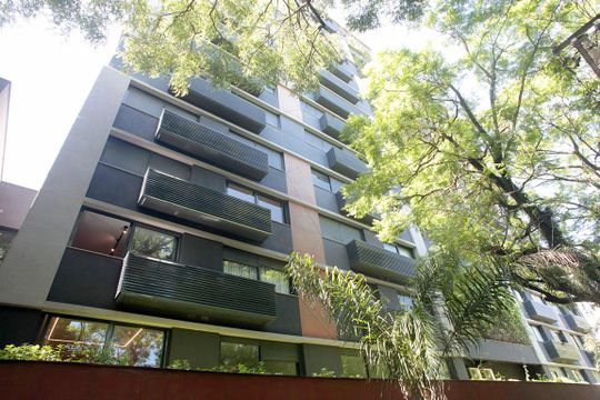 Fachada de kitnet/studio para alugar com 1 quarto, 76m² em Mont’serrat, Porto Alegre