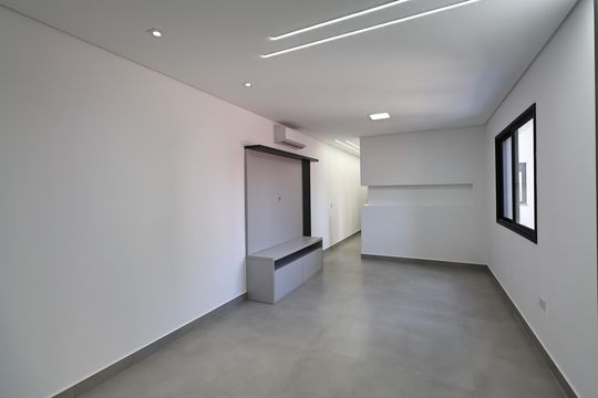 Sala de apartamento para alugar com 3 quartos, 80m² em Vila Assunção, Santo André