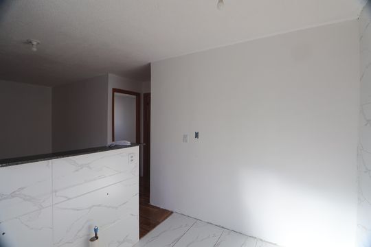Cozinha e Área de Serviço de apartamento à venda com 2 quartos, 49m² em São José, Canoas