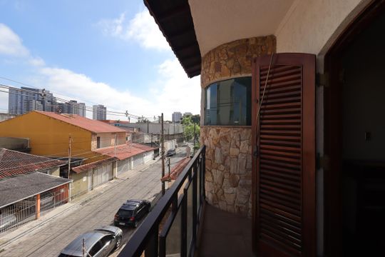Vista da Suíte 1 de casa à venda com 4 quartos, 359m² em Parque Industriario, Santo André