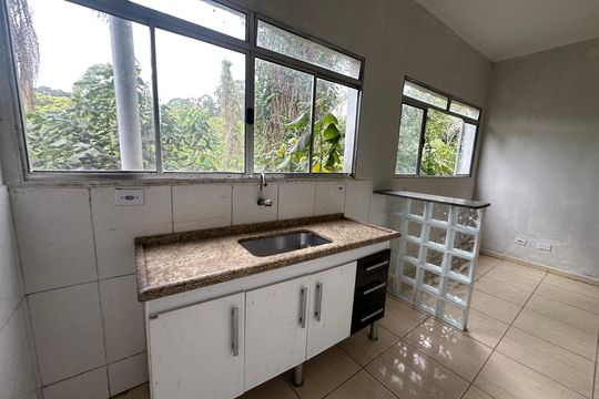 Cozinha de casa para alugar com 1 quarto, 40m² em Parque Esmeralda, Barueri