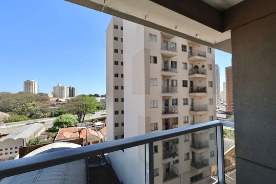 Sacada de apartamento à venda com 1 quarto, 42m² em Bosque, Campinas