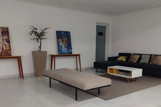 Área comum de apartamento à venda com 1 quarto, 39m² em Tamboré, Barueri