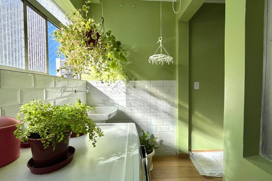 Área de Serviço de apartamento para alugar com 2 quartos, 68m² em Vila Mascote, São Paulo