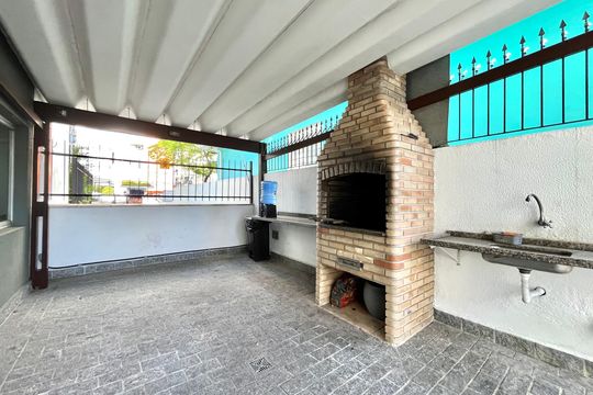 Área comum - Churrasqueira de apartamento para alugar com 2 quartos, 68m² em Vila Mascote, São Paulo