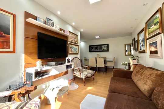 Sala de apartamento para alugar com 2 quartos, 68m² em Vila Mascote, São Paulo