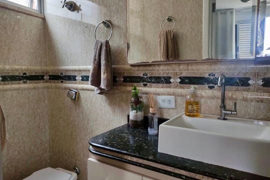 Banheiro de apartamento para alugar com 3 quartos, 160m² em Serra, Belo Horizonte