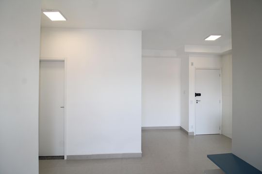 Sala / Cozinha de apartamento para alugar com 1 quarto, 47m² em Santana, São Paulo