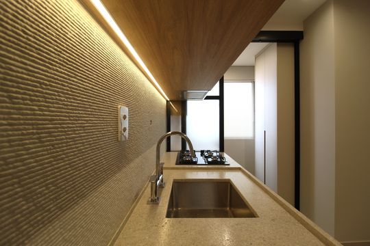 Cozinha de apartamento à venda com 3 quartos, 72m² em Itaim Bibi, São Paulo