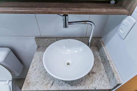 Banheiro de apartamento à venda com 2 quartos, 45m² em Jardim Iris, São Paulo