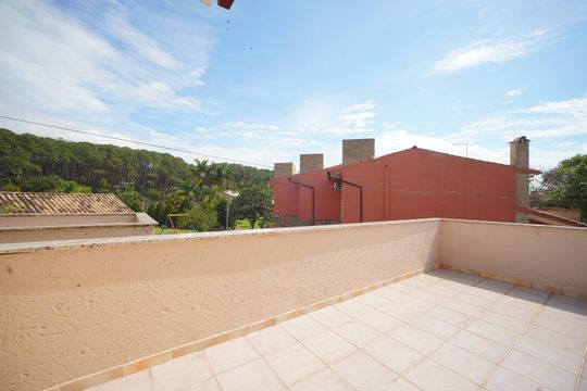 Varanda do Quarto  de casa de condomínio para alugar com 1 quarto, 68m² em Barra da Lagoa, Florianópolis