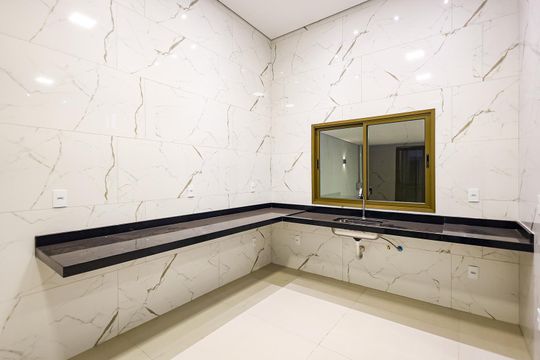 Cozinha de casa à venda com 3 quartos, 120m² em Jardim Bom Sucesso, Indaiatuba